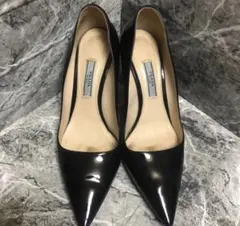 【美品】PRADA パンプス 36.5(23.5cm) 黒のサムネイル