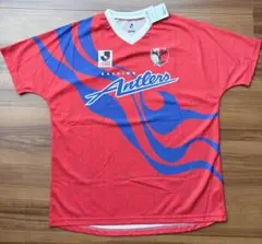【タグ付き】鹿島アントラーズ　復刻ユニフォーム柄Tシャツ(1993) 12番 Lのサムネイル