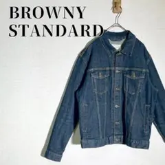 BROWNY STANDARD　ストレッチデニムジャケット　Gジャン　インディゴ