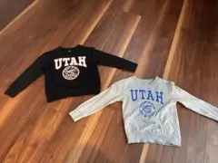 【2枚セット】110センチ　裏毛トレーナー