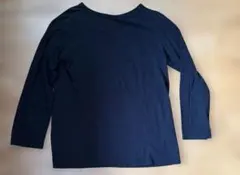 Shinzone シンゾーン　★☆ ハイツイストコットンロングT 黒