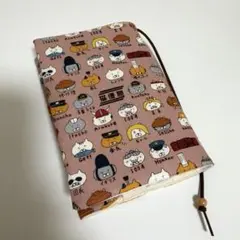 キャラねこ　ハンドメイドブックカバー