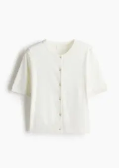 H&M 半袖カーディガン