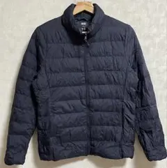 ユニクロ　ウルトラライトダウン　ネイビー　L
