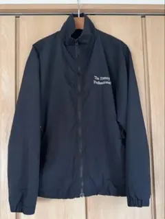 【M】The Ennoy Professional ブラックナイロンジャケット