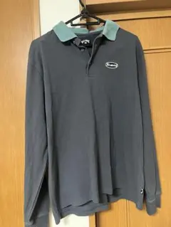 BILLABONG グレー 長袖ポロシャツ Mのサムネイル