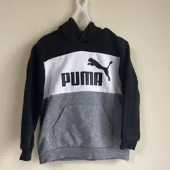 PUMA☆プーマ☆パーカー☆黒白グレー☆裏起毛