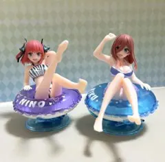 五等分の花嫁 Aqua Float Girls 二乃・三玖 フィギュアセット