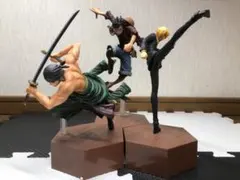 ワンピース ルフィ ゾロ サンジ フィギュア