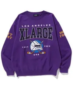 XLARGE エクストララージ HOCKEY CREWNECK SWEAT