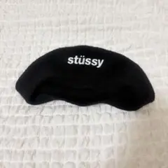 stüssy ブラック ベレー帽