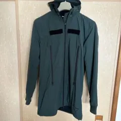 PUMA フード付きナイロンジャケット M ダークグリーン