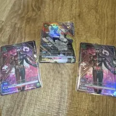 ユニオンアリーナ仮面ライダー W ファングジョーカー ヒートパラレル3枚セット