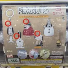 スヌーピー　めじるしアクセサリー　カプセルトイ ガチャガチャ