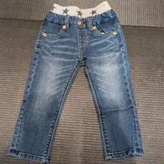 水通しのみ！　DOUBLE.B デニムパンツ 90