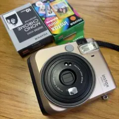 instax mini 70 ゴールド インスタントカメラ 本体