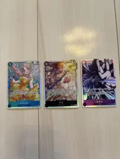 と*も様 ワンピースカード神の島の冒険 ＳＲ３枚セット