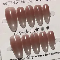 A-93 ミディアムオーバル S ネイルチップ ちゅるんマグネット