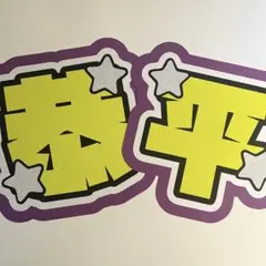 文字パネル　なにわ男子 高橋恭平