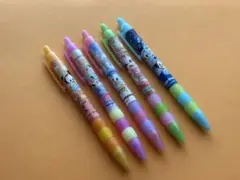 ディズニーキャラクター シャーペン5本セット