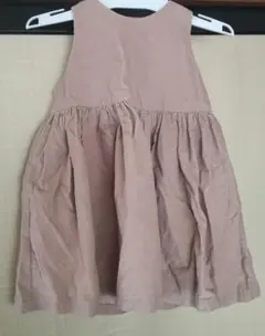 コーデュロイ ワンピース　80サイズ