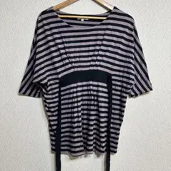 ロペピクニック　ボーダー　チュニック　半袖　レディース　半袖　夏　サイズ38