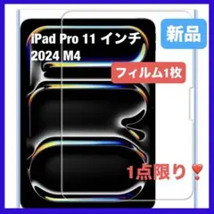 iPad Pro 11 (2024 M4) 用 ガラスフィルム 第5世代 1枚