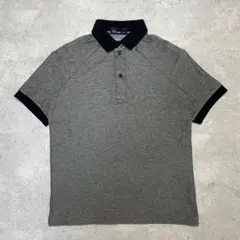 【美品】 FRED PERRY　フレッドペリー　ポロシャツ　月桂樹ロゴ　グレー