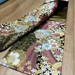 №1の逸品&極美品【袋帯 佐賀錦 成人式 正絹 帯 結婚式 訪問着 着物