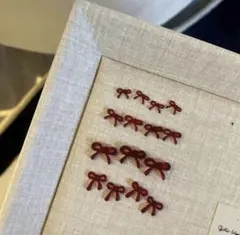 リボン型ネイルパーツ