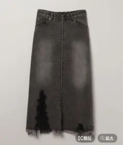 ♦️JEANASIS♦️今期完売人気 クラッシュデニムスカートのサムネイル