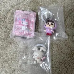サンリオ パッケージミニチュアチャーム めじるしアクセサリー　3点セット