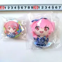 プロセカ　一番くじ　モアジャン　桃井愛莉　ぷちぬい　缶バッチ　【新品未使用】