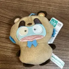 新品未使用　サンリオ　どうぶつ着ぐるみマスコット　たぬき編　ハンギョドン