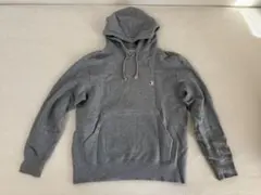 Champion グレー フード付きパーカー Mサイズ
