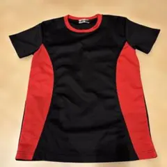 黒/赤 Tシャツ サイズ160