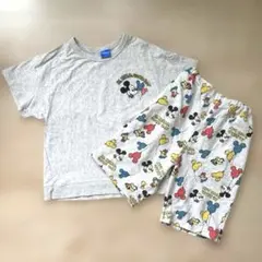 Disney ミッキーマウス Tシャツ セットアップ130 しまむら