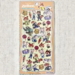 【正規品】 ディズニー ズートピア プチドロップステッカー シール プチドロ