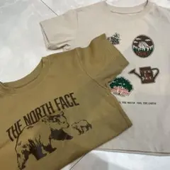 THE NORTH FACE キッズ Tシャツ 2枚セット　ノースフェイスのサムネイル