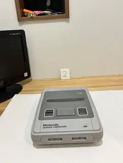任天堂スーパーファミコン本体のみ、内部、外部清掃済み、整備済み、動作確認済み　a