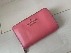kate spade ピンク 二つ折り財布