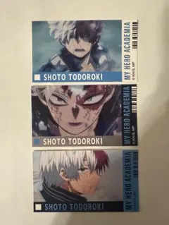 僕のヒーローアカデミア　メモリーカットステッカー　　轟焦凍