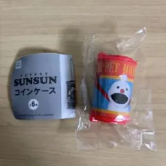 【早い者勝ち】パペットスンスン　コインケース　ノンノン　レッド