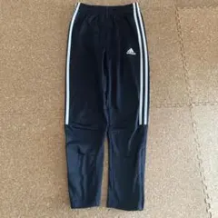 adidas ブラック ジャージ スリムフィット