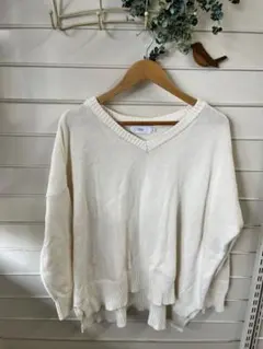 最終値下げ‼️AZUL by moussy Vネックセーター