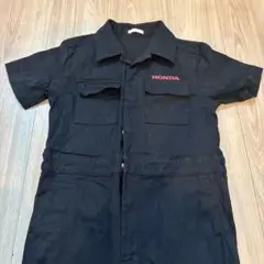 GU✖︎HONDA コラボ 黒オーバーオール 4ポケット