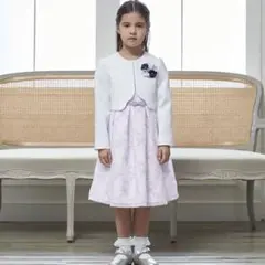 新品　petite main プチマイン　フォーマルワンピース　120