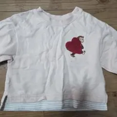 おさるのジョージ　カットソー　80センチ