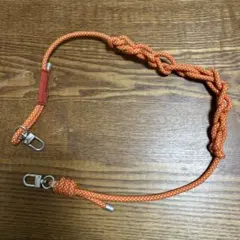 topologie スマホショルダーストラップ オレンジ