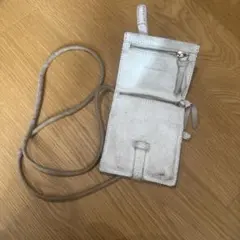 MM6 Maison Margiela スマホショルダーバッグ シルバーのサムネイル